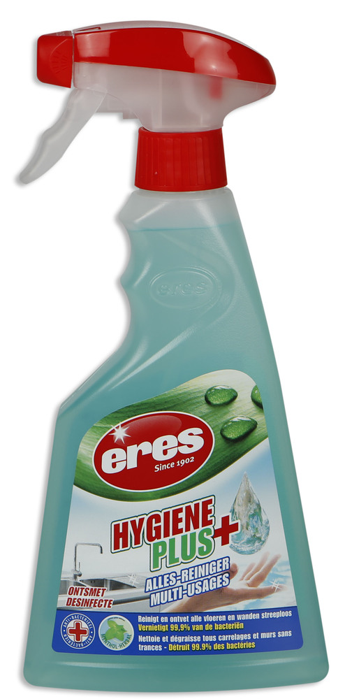 Désinfectant Hygiène Plus Multi Usage 500 ml en flacon vaporisateur pour toutes surfaces