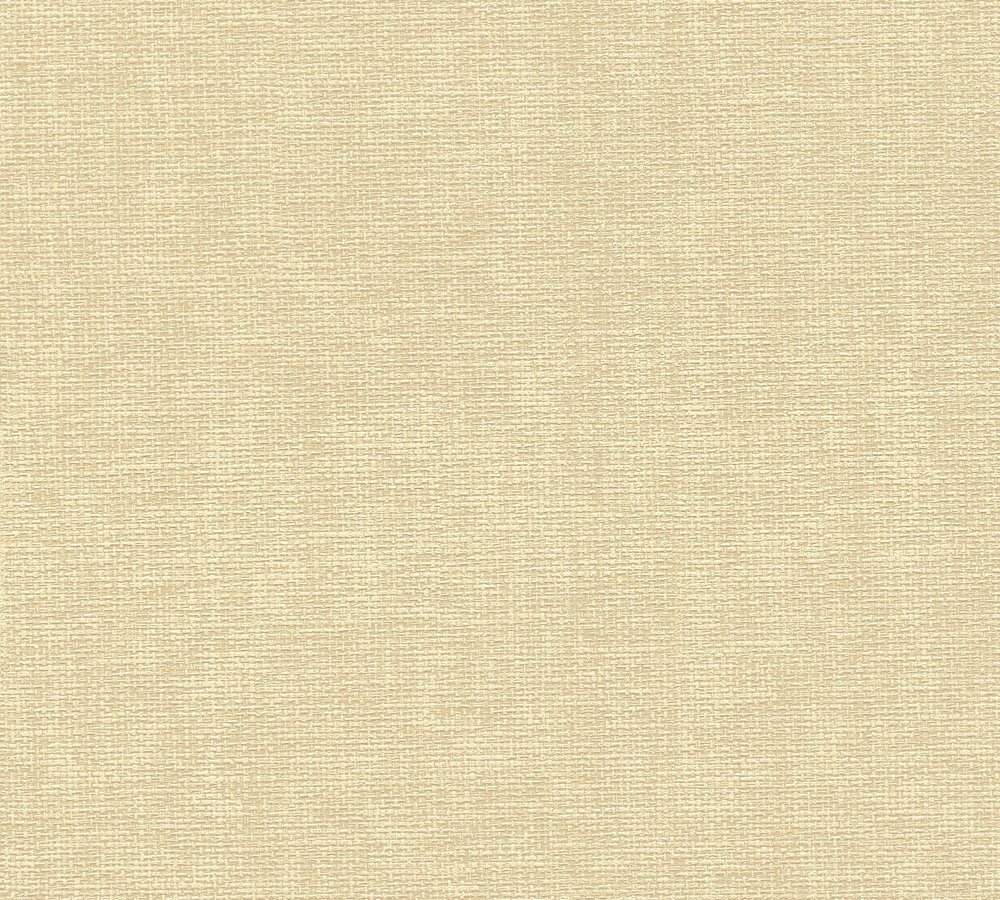 Papier peint expansé sur intissé motif toile naturelle couleur verveine
