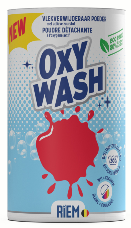 Oxy Wash Poudre Détachante 500g pour le linge, élimine les taches tenaces
