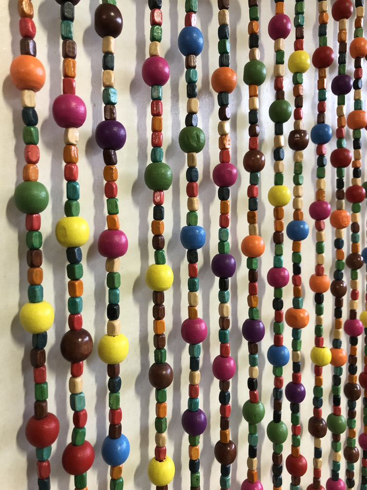 Rideau de Porte Perles Bubble Gum  E534 90 x 200 cm