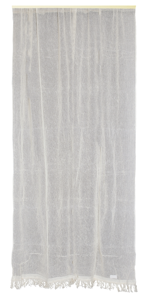 Rideau moustiquaire Avignon écru 140x225 cm pour porte