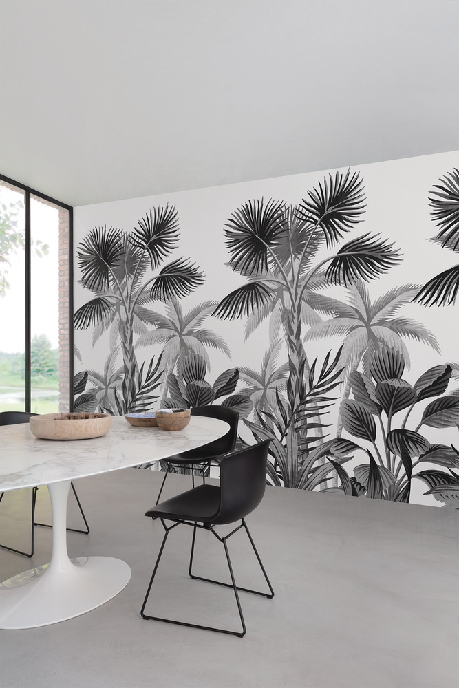 A60401 Papier Peint Panoramique Graphic Jungle 3 Lès 159 x 280 cm