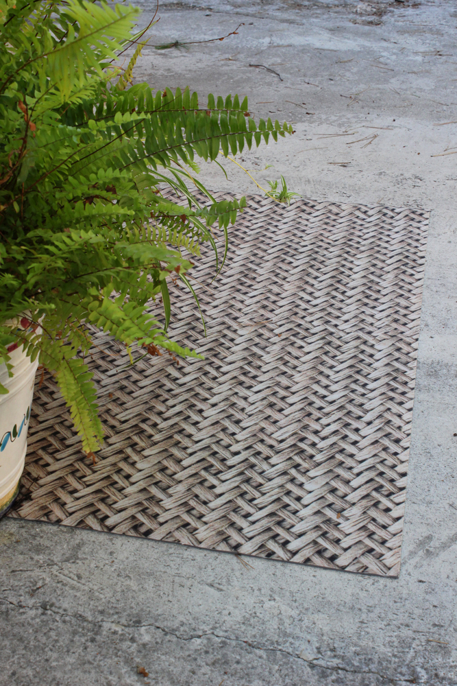 Tapis de sol décoratif Digital Trecia, rouleau de 52 cm x 25 m avec design imprimé moderne