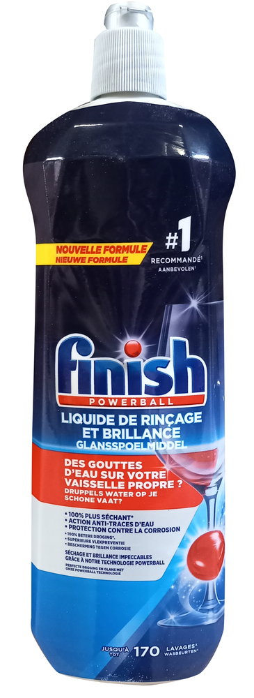 Finish Liquide de Rinçage 800 ml pour lave-vaisselle