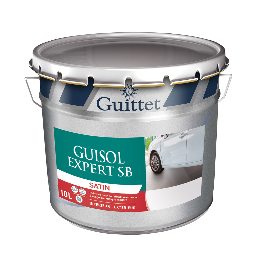Peinture professionnelle Guisol Expert SB pour sols et marquages résistants