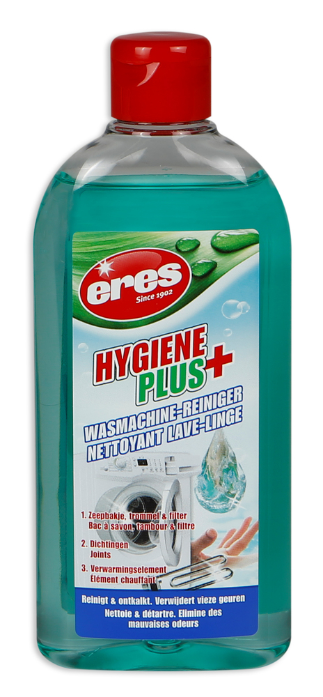 Nettoyant détartrant lave-linge Hygiène Plus 250 ml pour éliminer calcaire et résidus