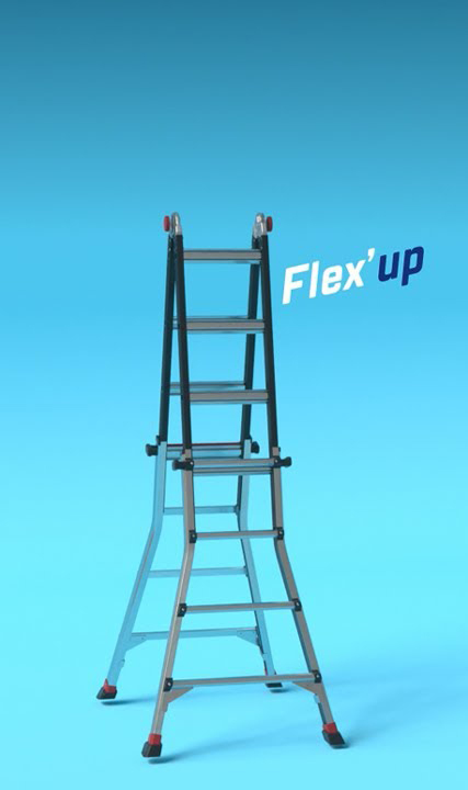 Échelle Multi-Usage Flex'Up 4x4 Échelons