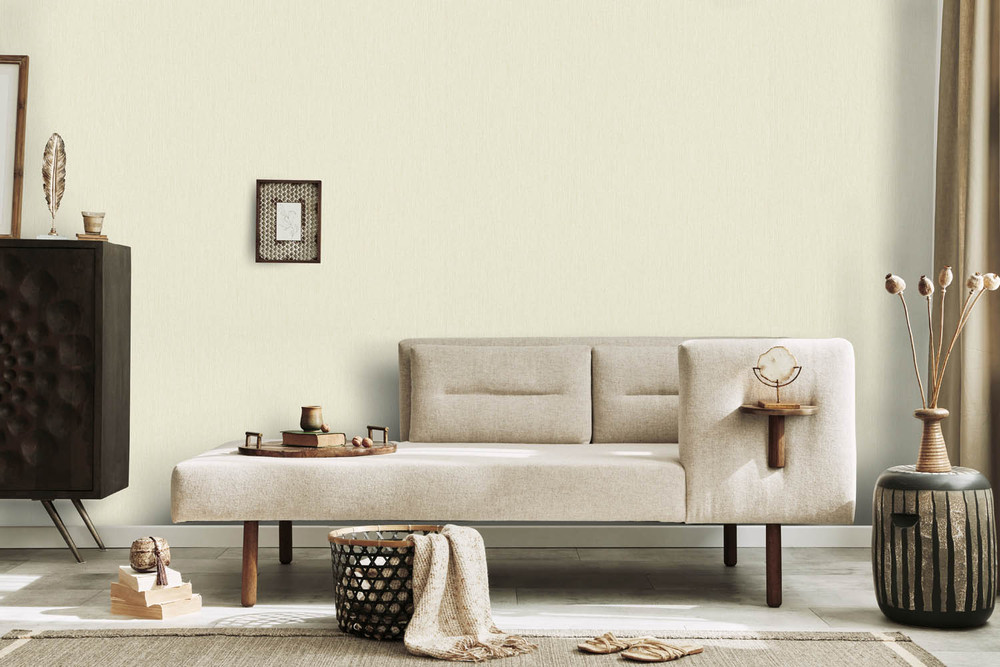 40113 - Vinyle Plat sur Papier Blanc Cassé