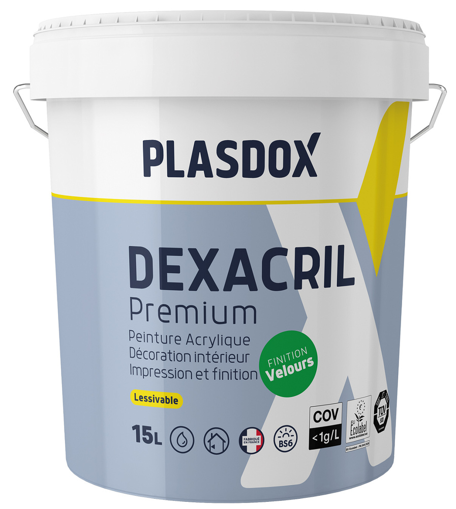 Peinture intérieure mate finition velours Dexacril Velours Premium