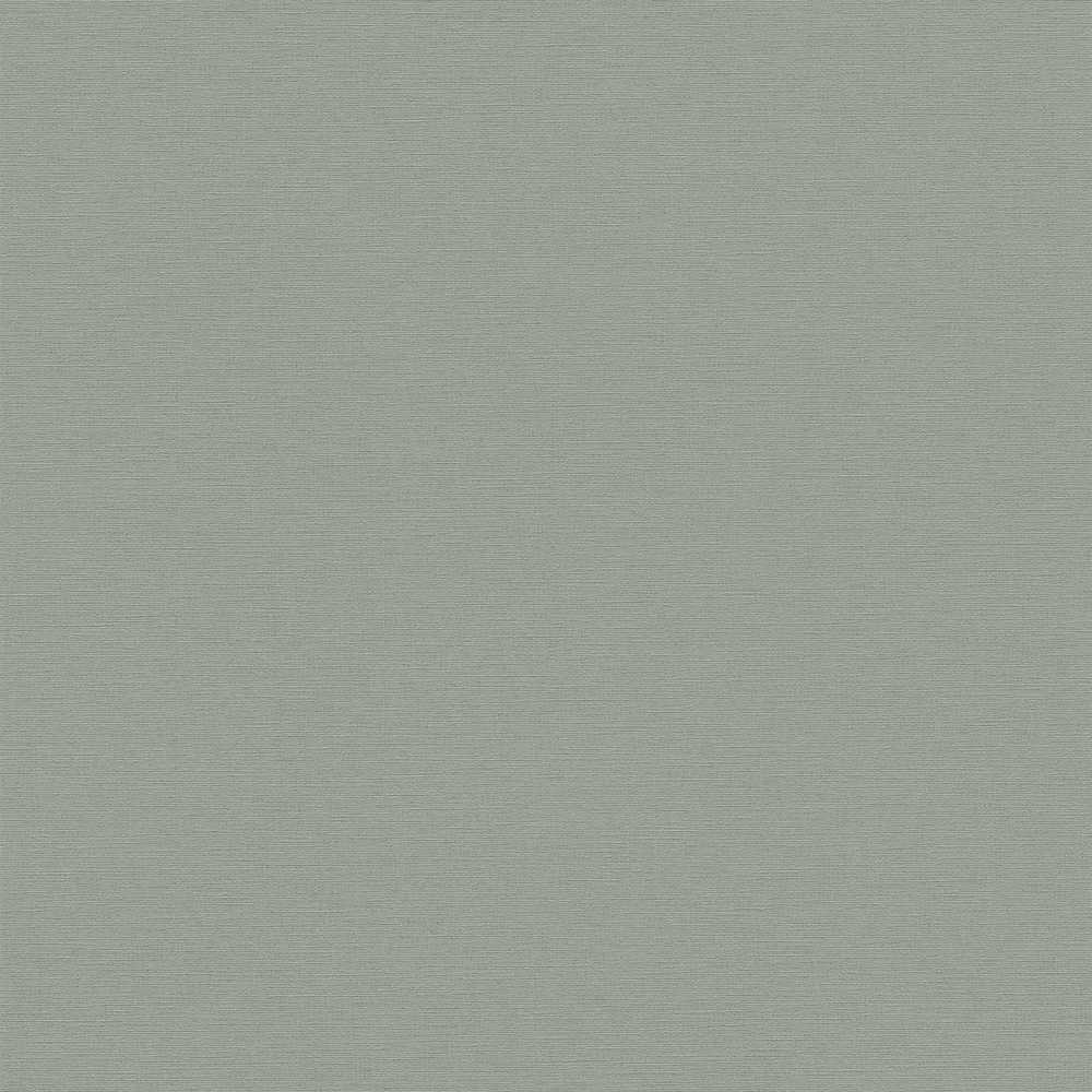 Papier peint vinyle grainé sur intissé uni vert épicéa