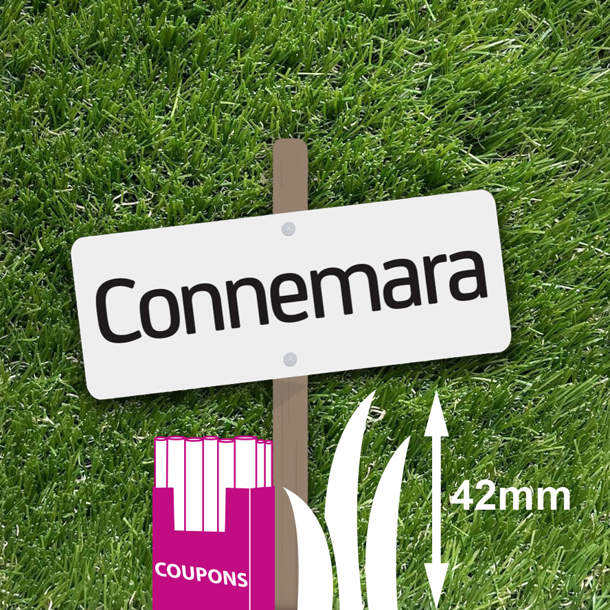Gazon Synthétique 42 mm Connemara Coupon 1 x 3 ml