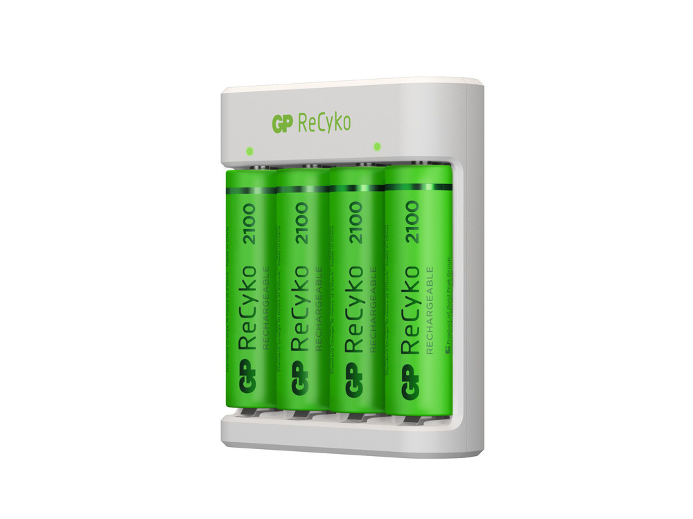 Chargeur ReCyko E411 + 4 Piles AA + 4 Piles AAA Display de 8