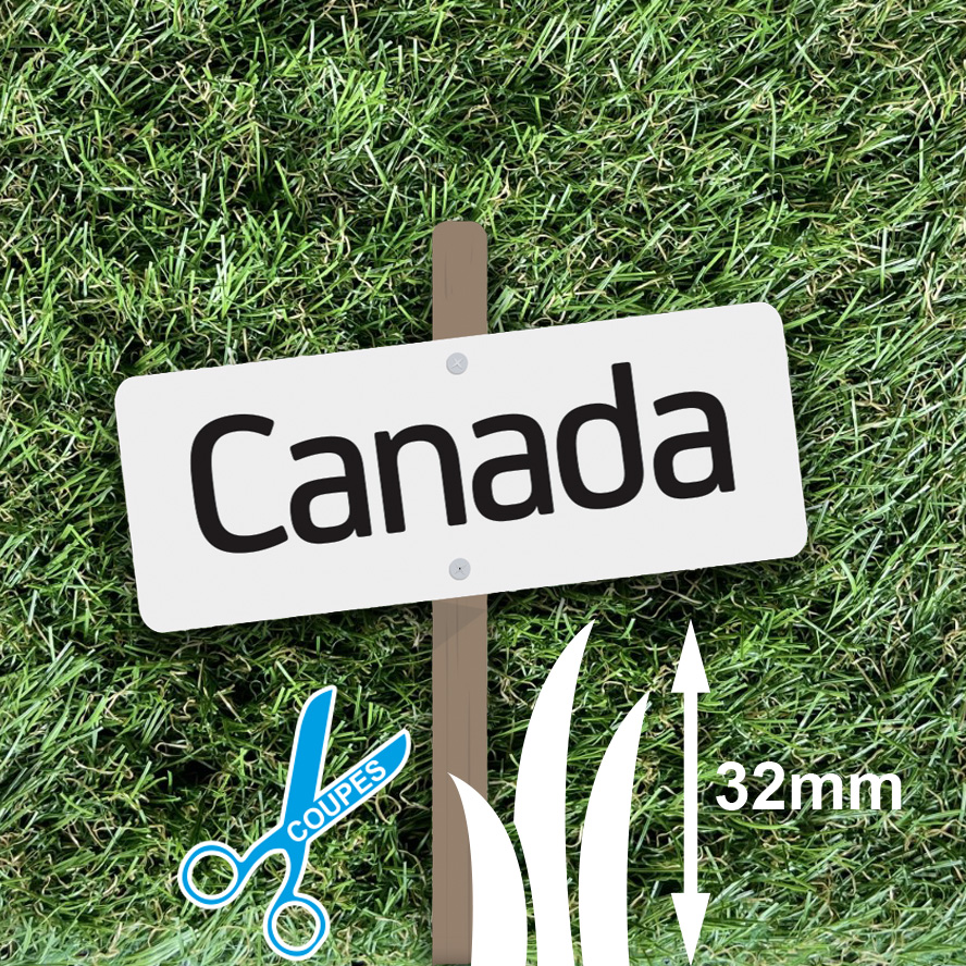 Gazon Synthétique 32mm Canada à La Coupe