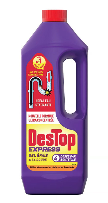 Déboucheur canalisations Destop Gel Express 950 ml action rapide