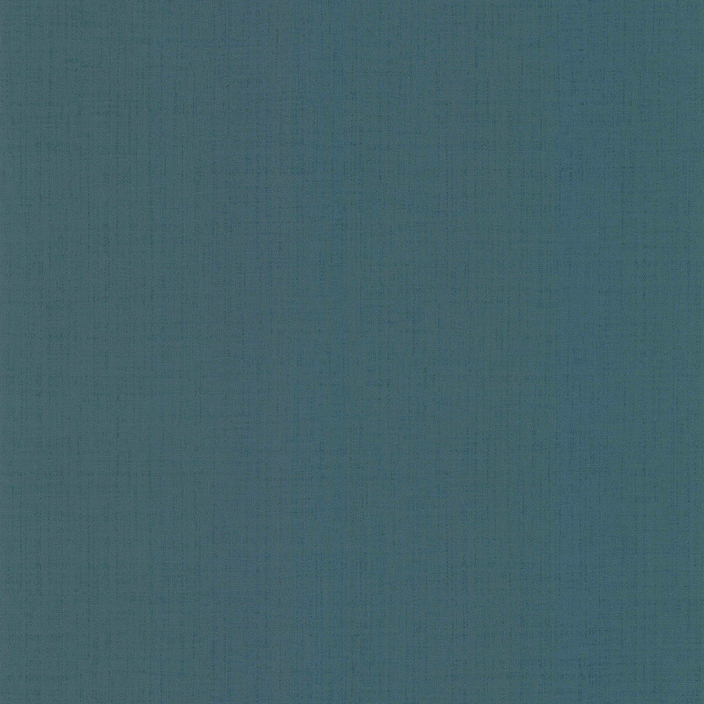 Papier peint vinyle sur intissé uni rétro bleu