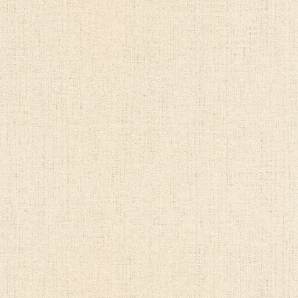 Papier peint vinyle sur intissé uni Rosalie couleur beige lin avec léger relief, facile à poser