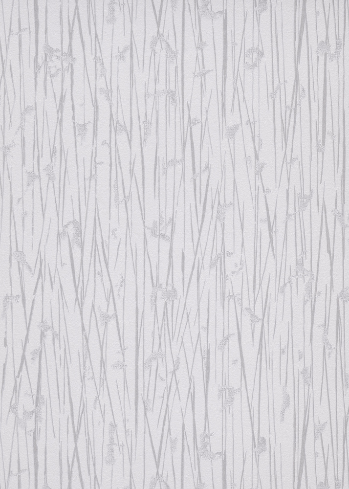 Papier peint vinyle expansé sur intissé motif herbes gris clair avec effet de relief pour un intérieur moderne