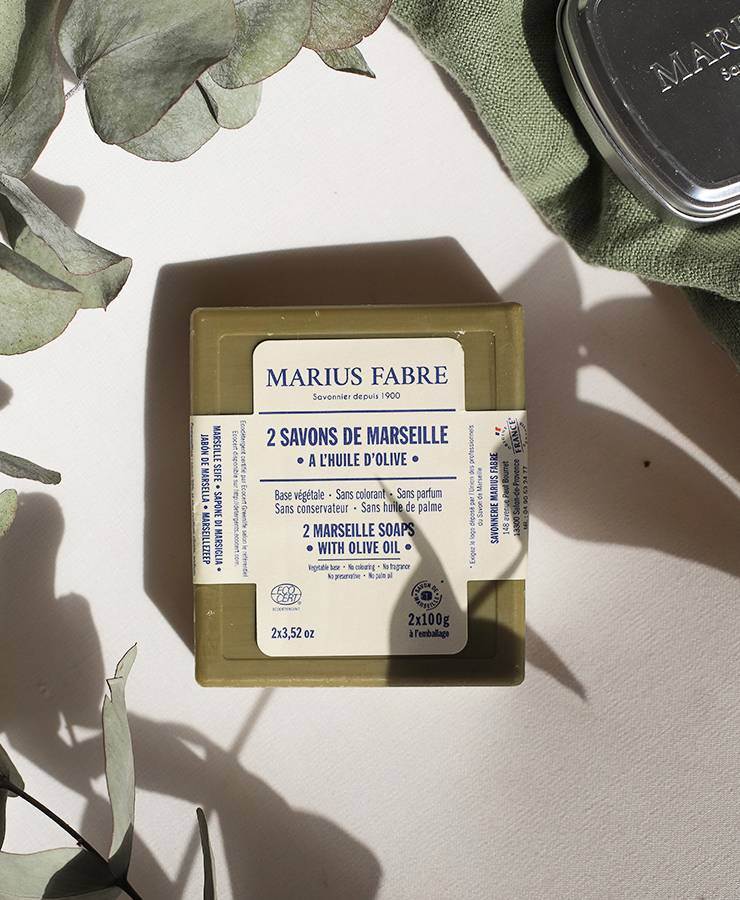 Savons de Marseille à l'Huile d'Olive 2 x 100 g