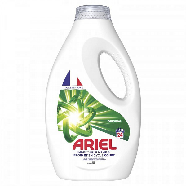 Lessive liquide Ariel Original 1.08L pour le lavage du linge