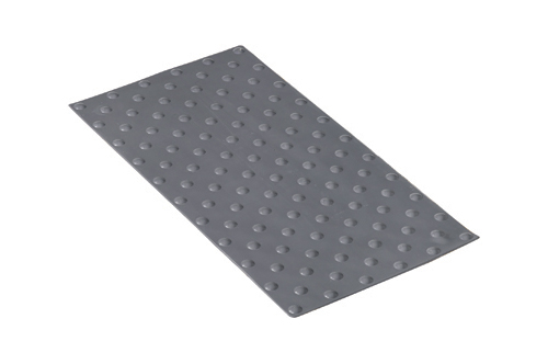 Dalle podotactile Cordoba polyuréthane adhésive 1400x400mm avec picots pour signalisation au sol