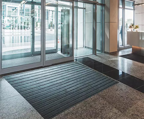 Oural Tile Tapis d'Entrée Anthracite en Lames Boite de 1m²