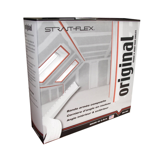 Rouleau de bande à joint armée Original 30.5m en fibre renforcée pour murs intérieurs