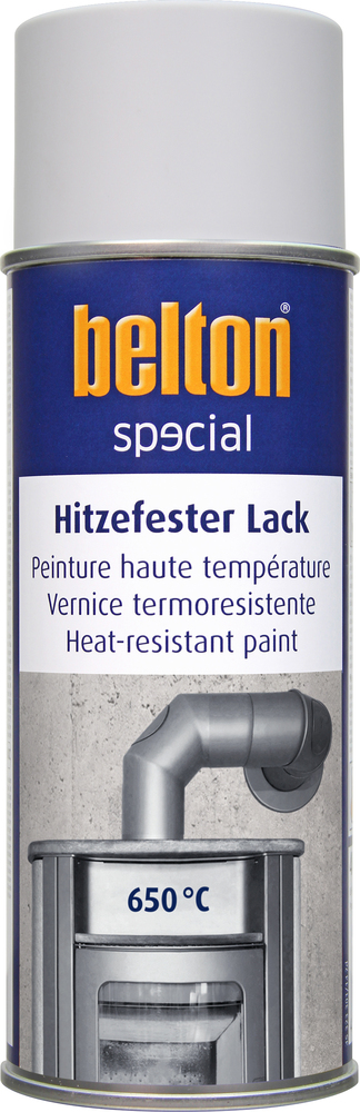 Peinture SPÉCIAL Haute Température 650° en aérosol de 400 ml pour moteur et échappement