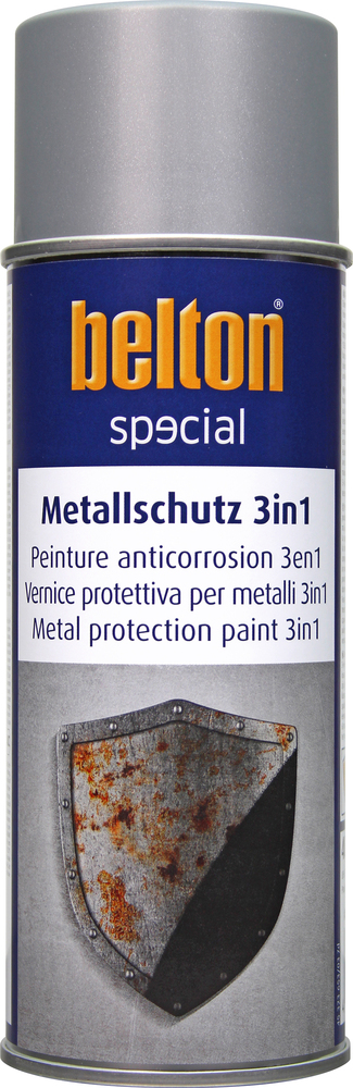 Aérosol de peinture SPECIAL Anticorrosion 3 en 1 de 400 ml pour la protection des métaux contre la rouille