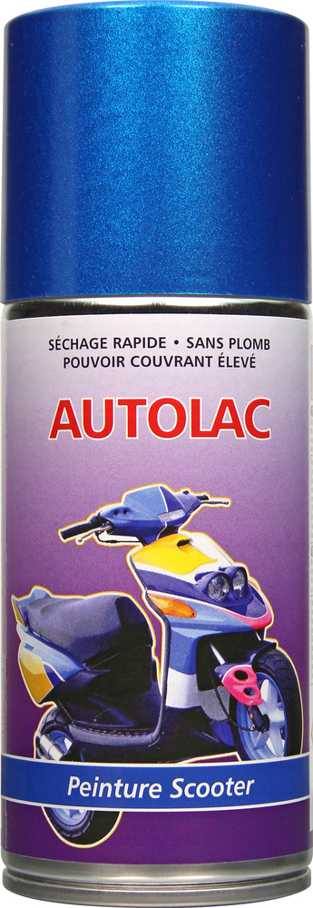Bombe de peinture aérosol spéciale scooter 150 ml pour carénage.
