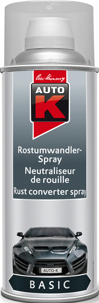 Bombe aérosol Neutraliseur de Rouille 400 ml pour préparer les surfaces métalliques