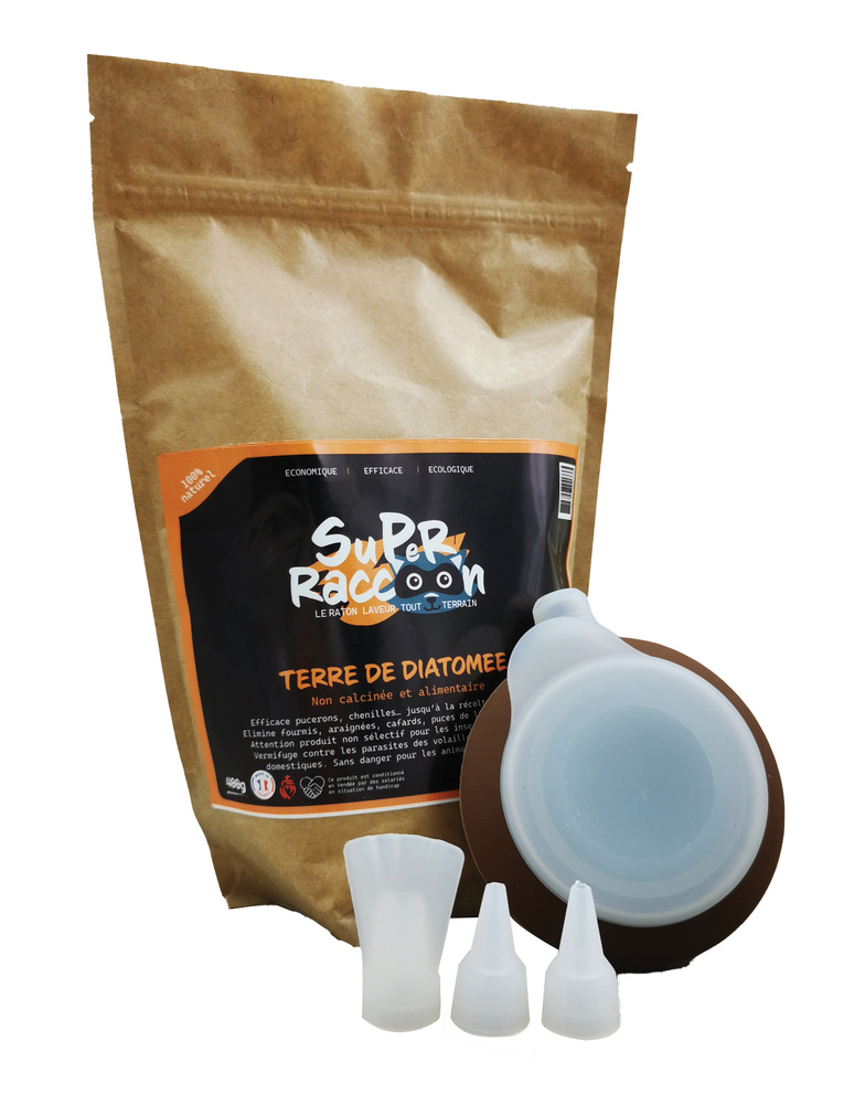 Souffleuse Terre de Diatomée 90 ml, applicateur manuel pour le contrôle des nuisibles et l'hygiène animale