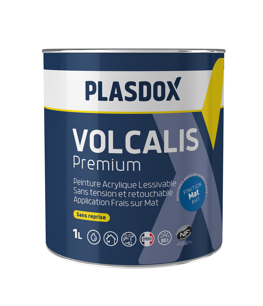Pot de peinture intérieure mate Volcalis Premium Mat haute qualité