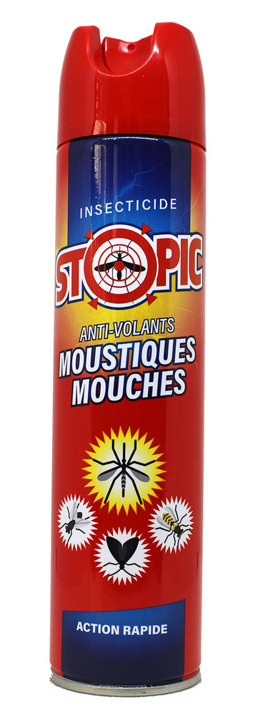 Aérosol insecticide anti-volants 400 ml TP18 avec buse de pulvérisation