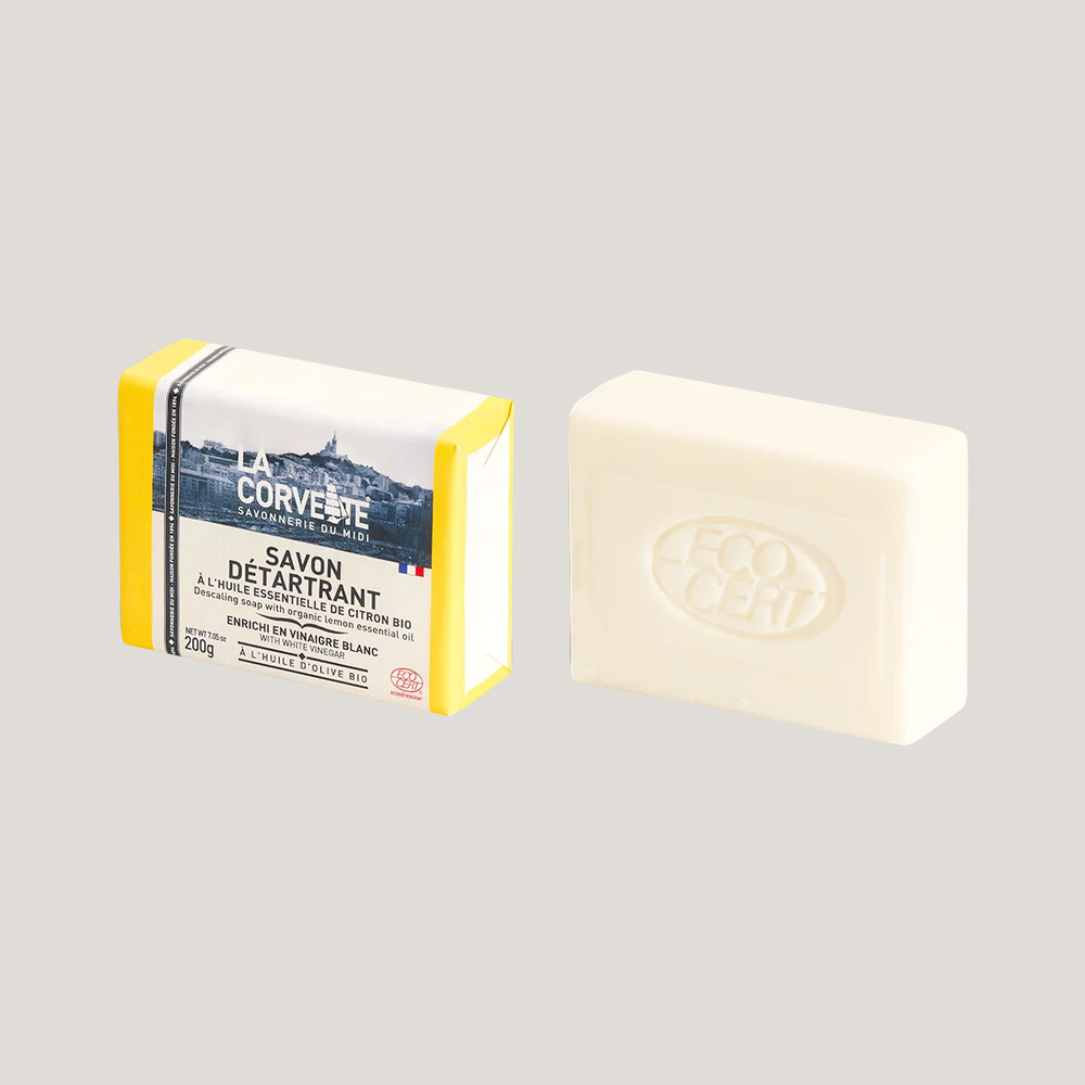 Savon Détartrant aux Huiles Essentielles de Citron Bio 200g