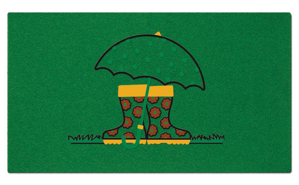 Tapis Zerbino Garden 40 x 70 cm Lot de 12