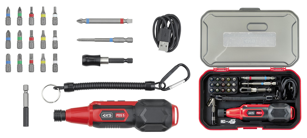 Coffret Tournevis Sans Fil à Batterie Avec Embouts