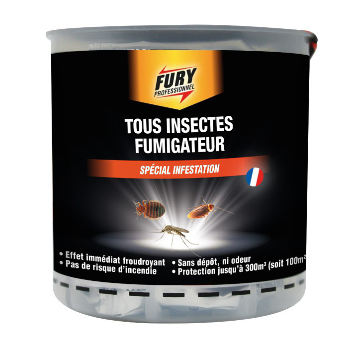 Fumigateur Tous Insectes 100m² en boîte de 20g