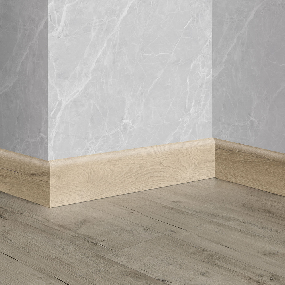 Plinthe PVC Smartfloor Chêne Irlandais Beige effet bois