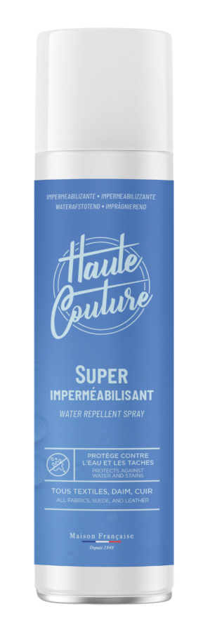 Super Imperméabilisant Spray 400 ml, imperméabilisant textile pour protéger vêtements et tissus de l'eau et des taches