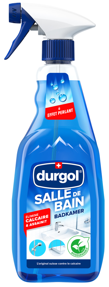 Détartrant anti-calcaire Bain Mousse Surface Spray 500 ml pour salle de bain avec pistolet pulvérisateur