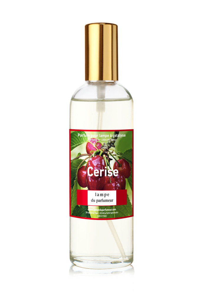 Vaporisateur d'ambiance senteur cerise 100 ml en flacon spray