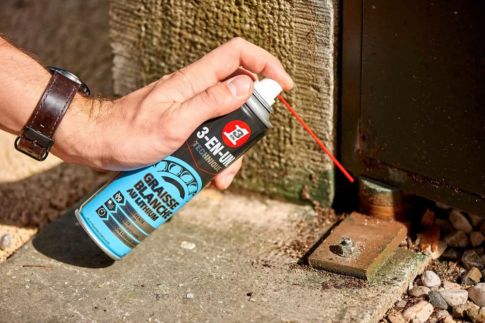 Graisse Blanche au Lithium 3-EN-UN Technique 250 ml