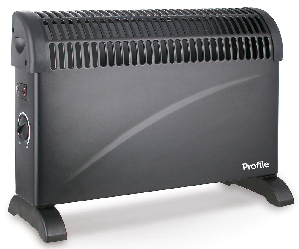  Convecteur Sirocco Noir 2000W