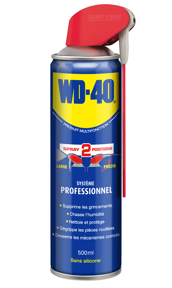 WD-40 Multifonction Spray Double Position 500 ml - Box de 56 Aérosols