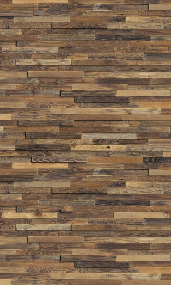 Papier peint panoramique Chalet 300 x 250 cm, motif paysage de montagne