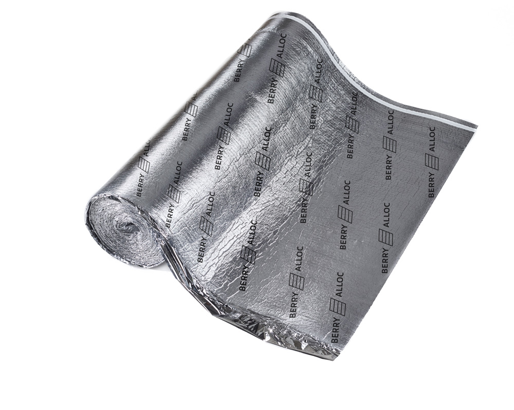 Sous-couche Excellence Go 2mm pour parquet et stratifié, rouleau 1x15m, offrant une bonne isolation phonique et thermique.