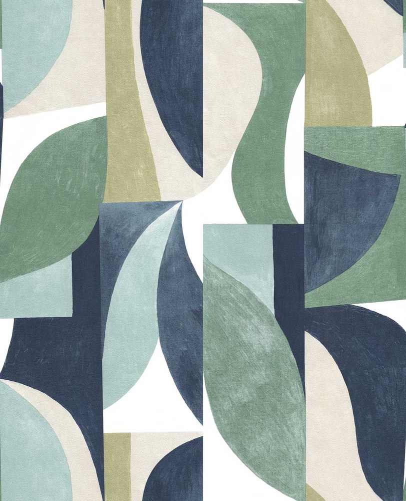 Toile cirée Skin Terax Green en rouleau de 20 m x 140 cm pour nappe.