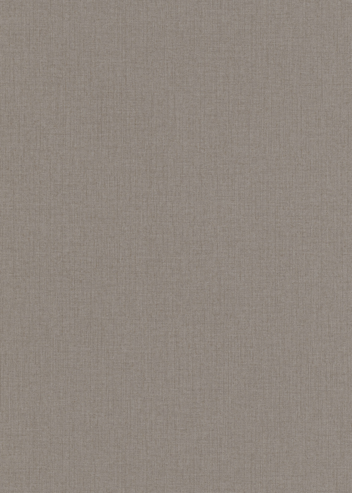 Papier peint vinyle grainé sur intissé uni textile taupe clair, collection Décorama Déco et Matières 2026