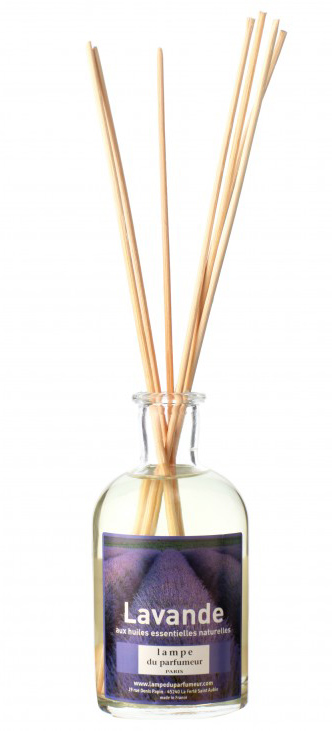 Diffuseur à bâtonnets Bambous Parfumés Lavande 100 ml