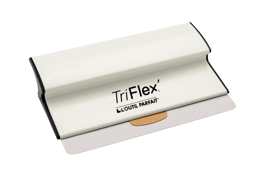 Couteau de Plaquiste TriFlex' 24 cm, lame flexible en acier inoxydable
